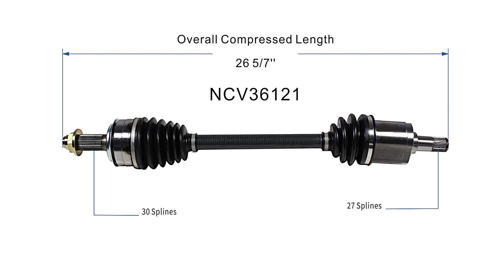 SA SA様3点 Amazon.com: GSP NCV36121 CV Axle Shaft Assembly - Left Front